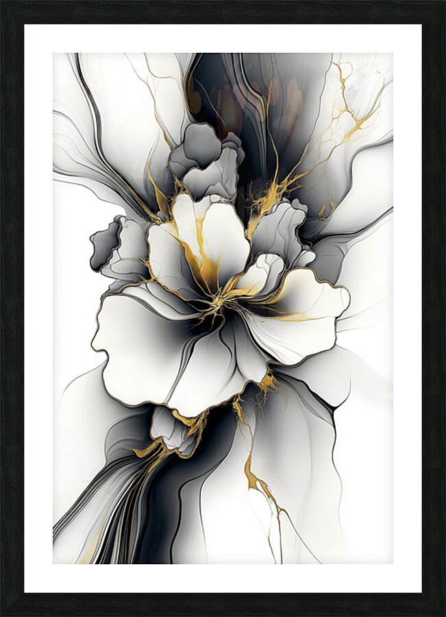 FLORAL 14 Picture Frame print