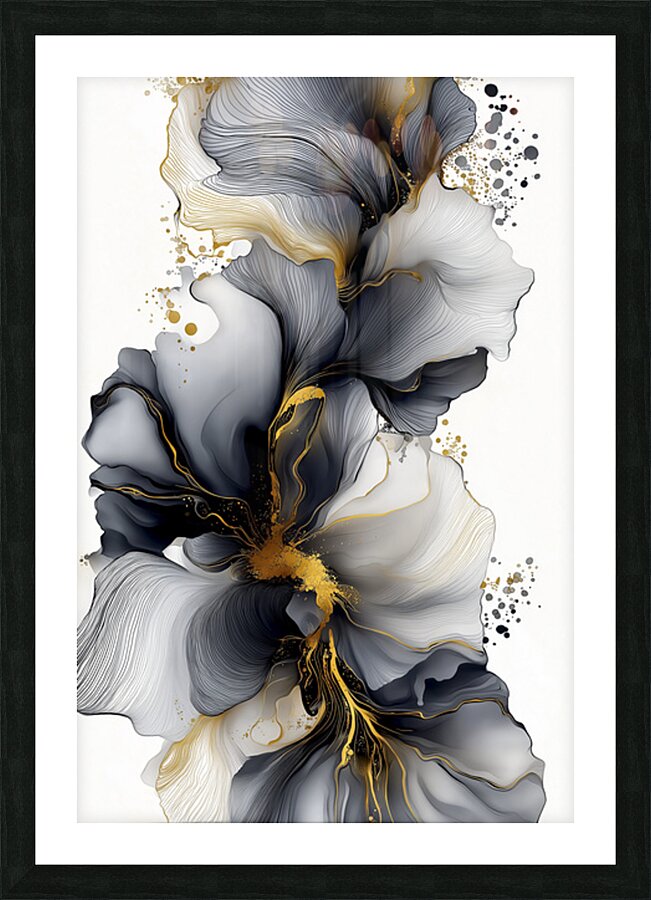 FLORAL 15 Picture Frame print