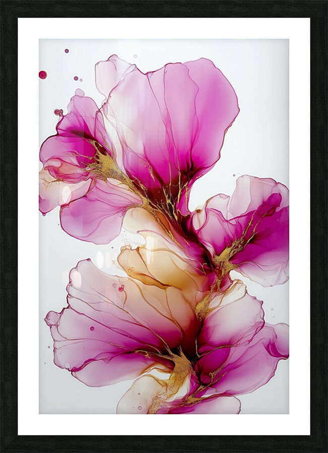 FLORAL 17 Picture Frame print
