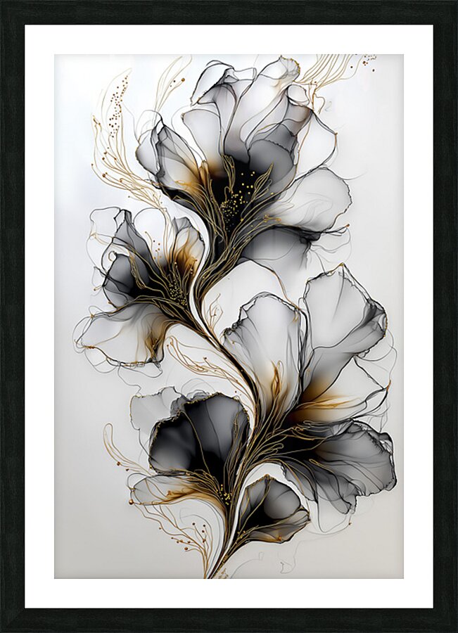 FLORAL 19 Picture Frame print