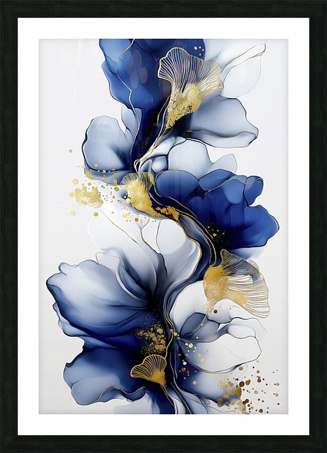 FLORAL 21 Picture Frame print