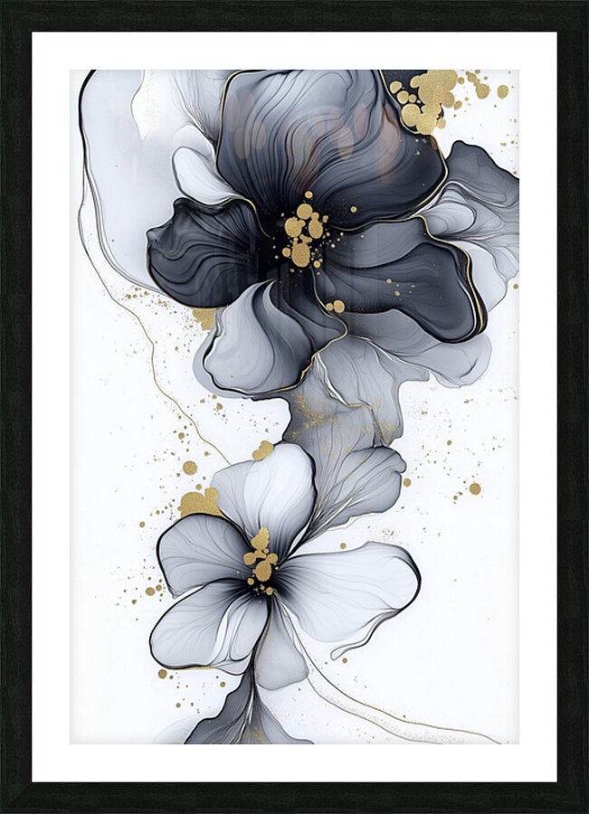 FLORAL 22 Picture Frame print