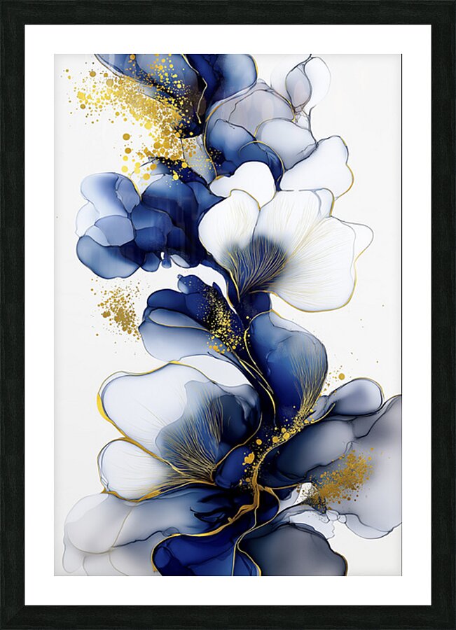 FLORAL 26 Picture Frame print