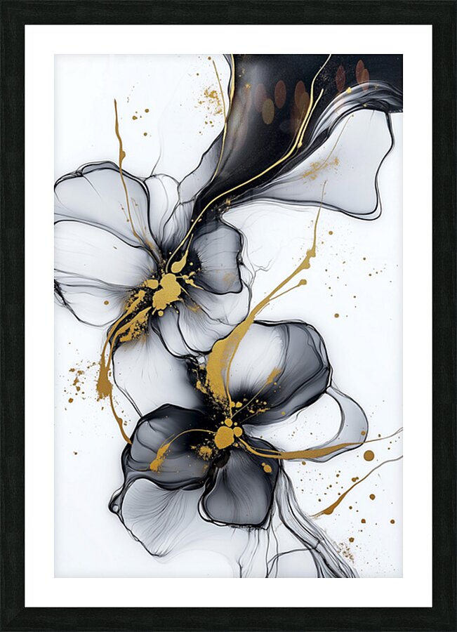 FLORAL 28 Picture Frame print