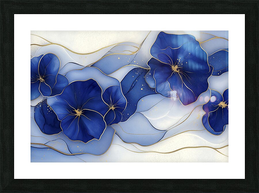 FLORAL 31 Picture Frame print