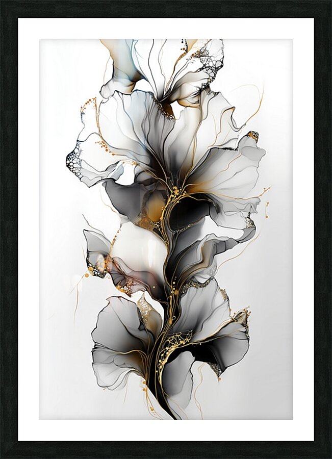 FLORAL 37 Picture Frame print