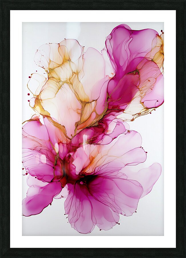 FLORAL 46 Picture Frame print