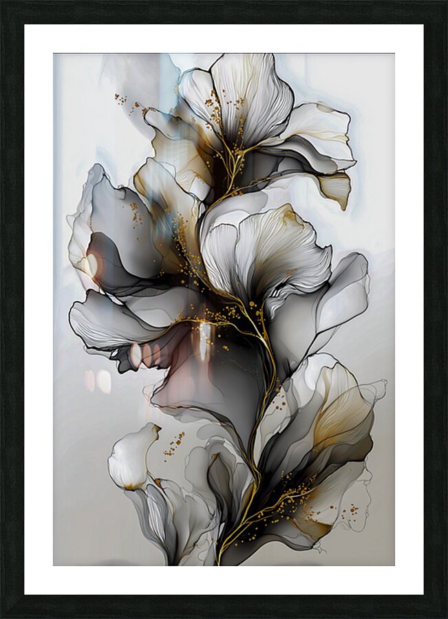 FLORAL 47 Picture Frame print