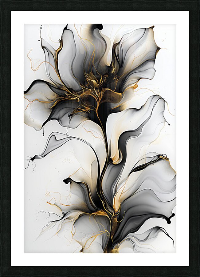 FLORAL 56 Picture Frame print