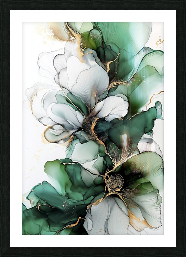 FLORAL 61 Picture Frame print