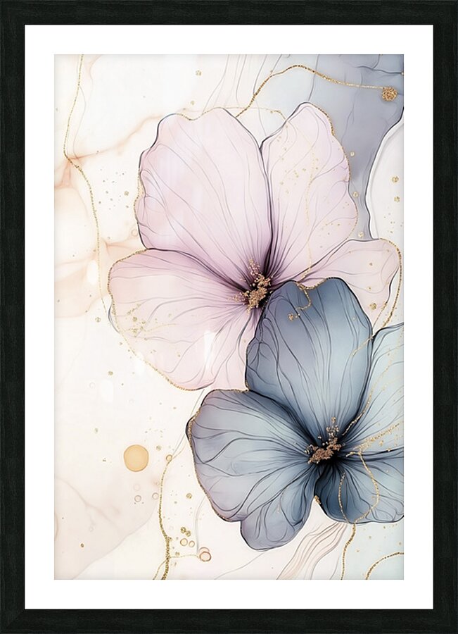 FLORAL 66 Picture Frame print