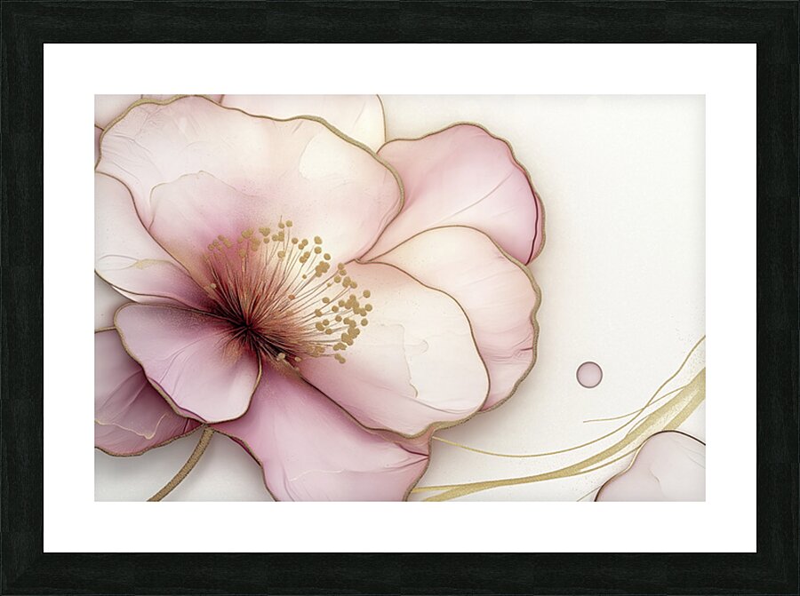 FLORAL 67 Picture Frame print