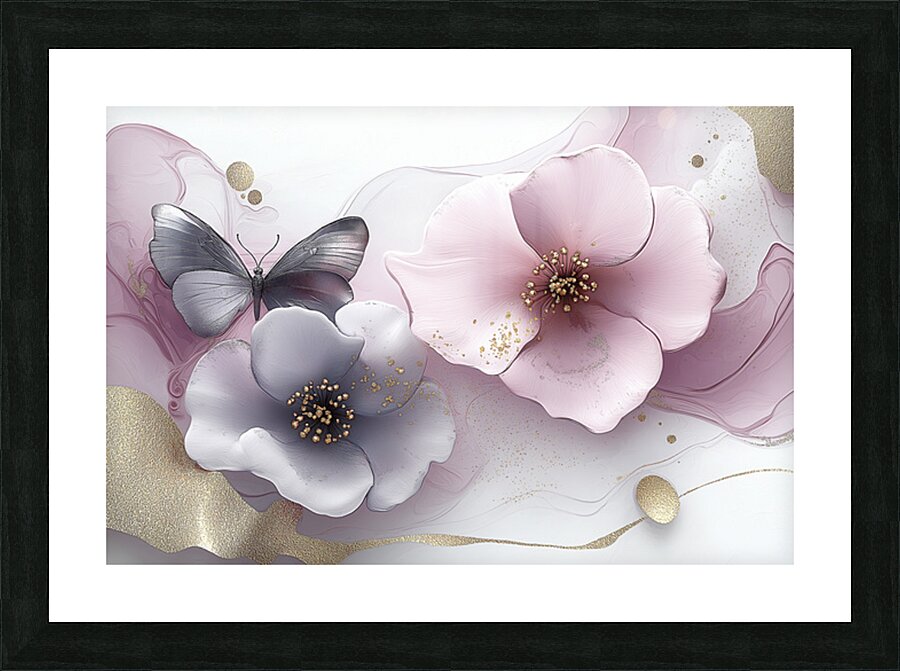 FLORAL 68 Picture Frame print