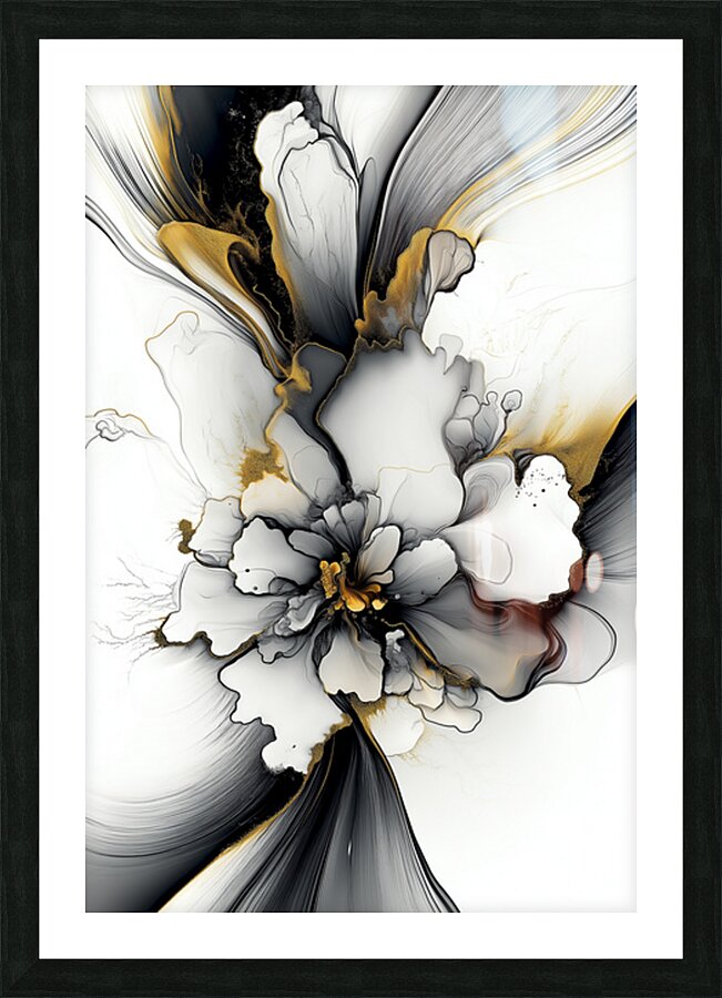 FLORAL 71 Picture Frame print