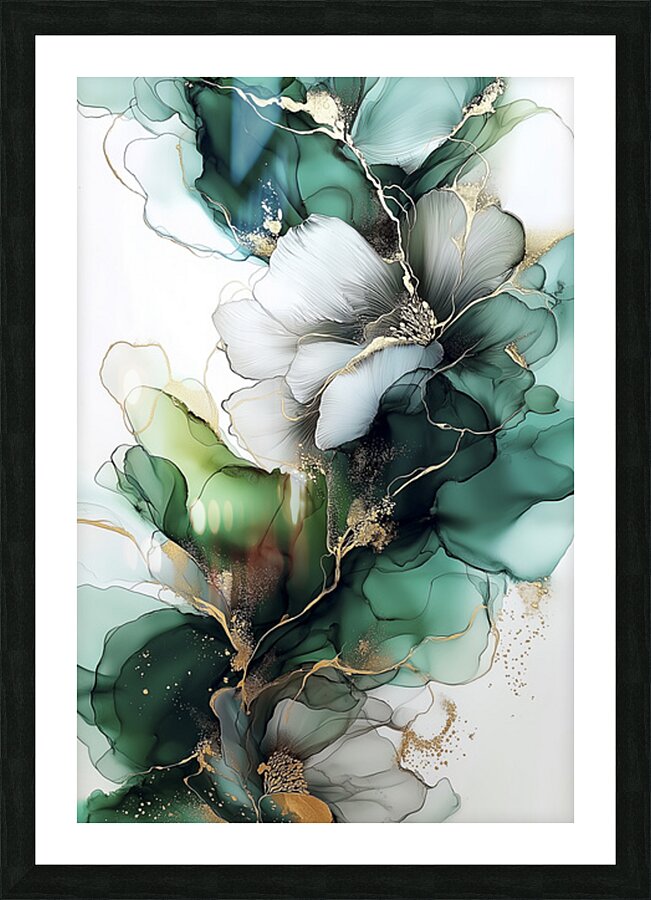 FLORAL 73 Picture Frame print
