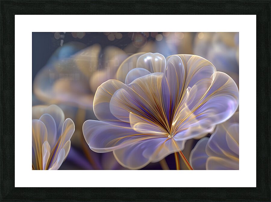 FLORAL 11 Picture Frame print
