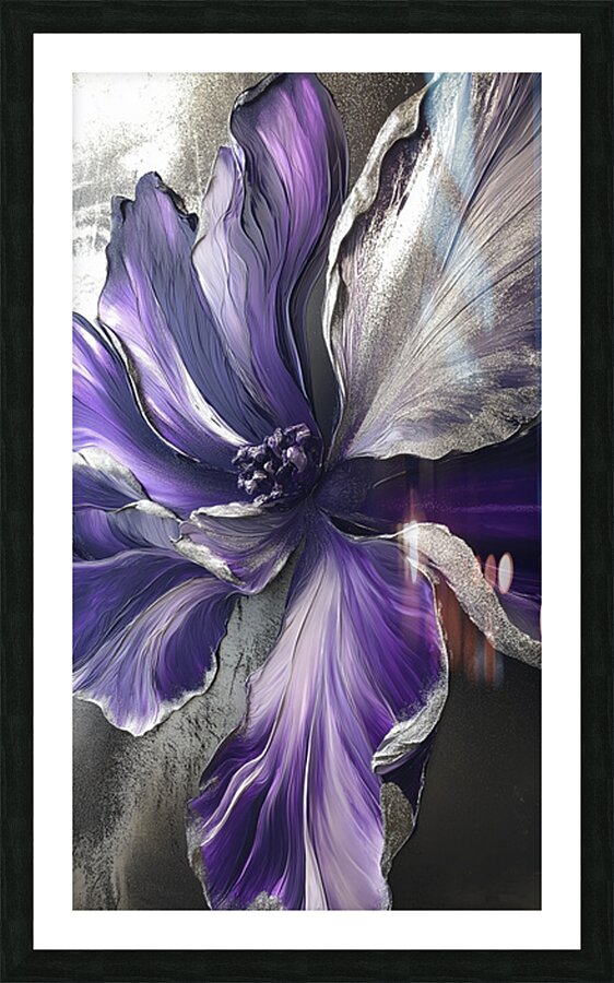 FLORAL 12 Picture Frame print