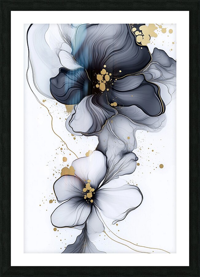 FLORAL 17 Picture Frame print