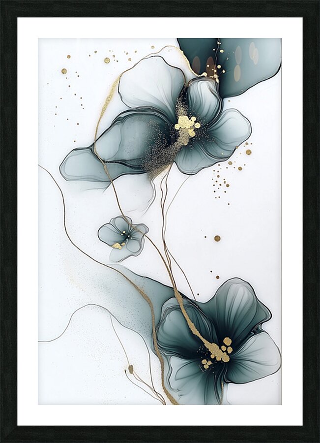 FLORAL 20 Picture Frame print