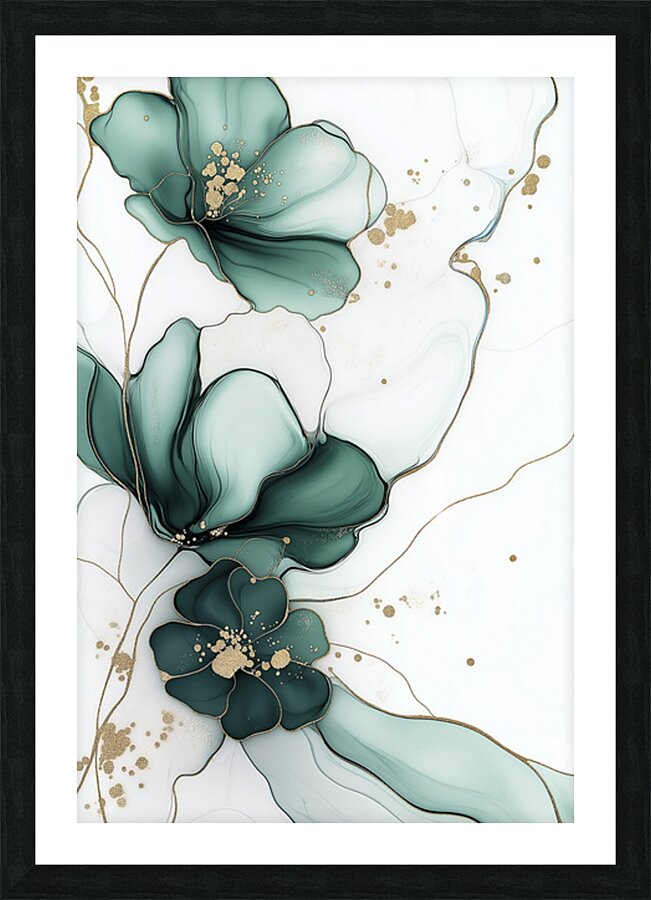 FLORAL 21 Picture Frame print