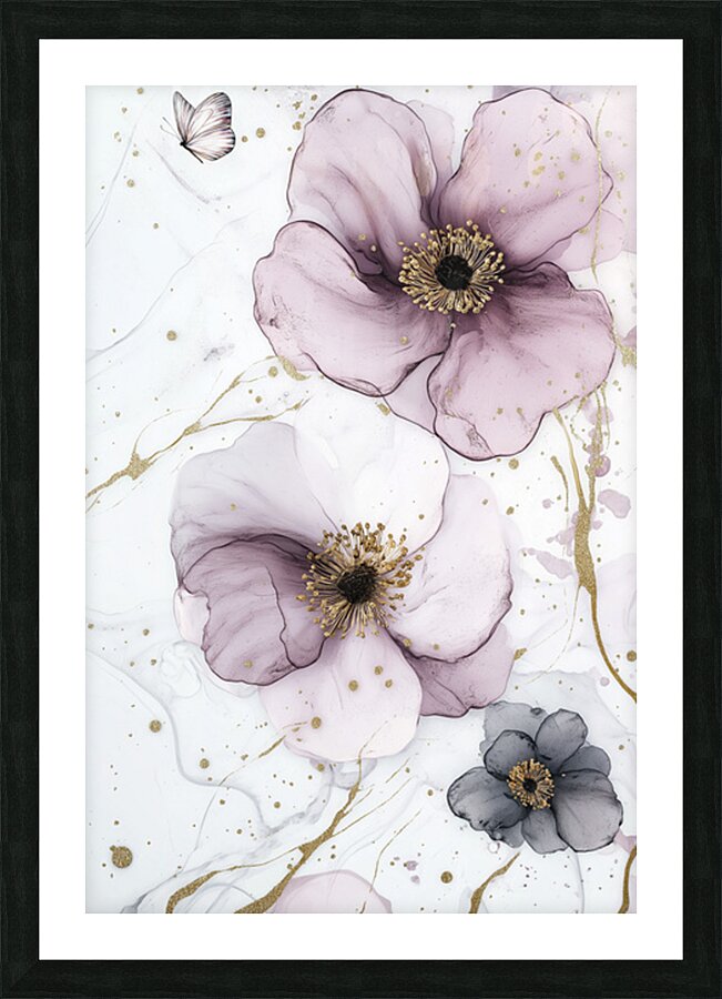 FLORAL 24 Picture Frame print