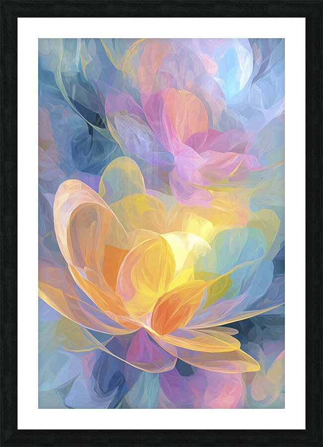 FLORAL 26 Picture Frame print