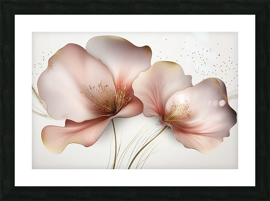 FLORAL 27 Picture Frame print
