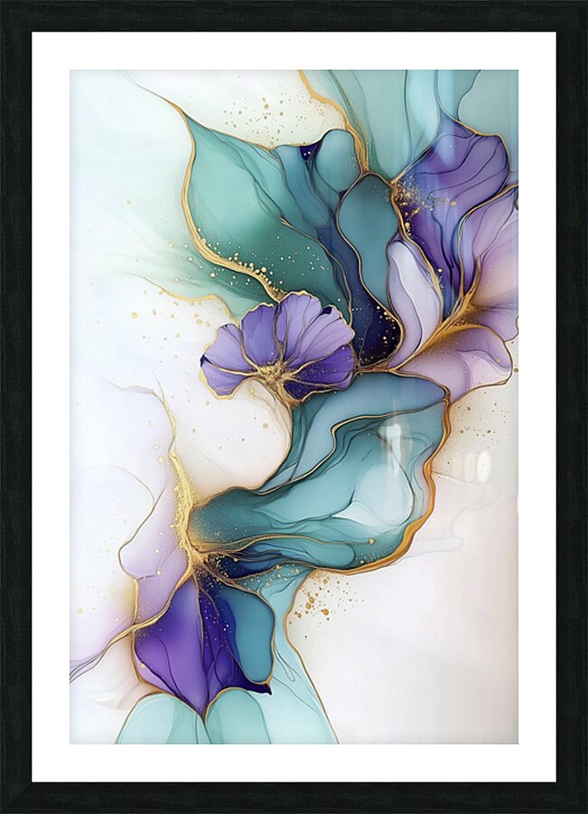 FLORAL 31 Picture Frame print