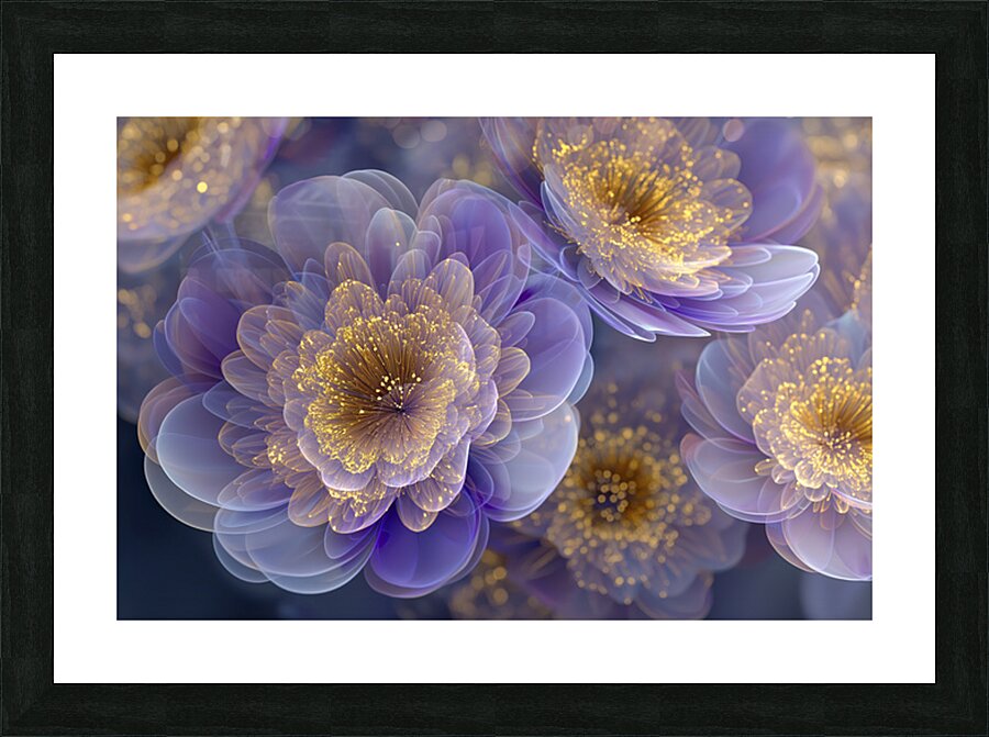 FLORAL 33 Picture Frame print