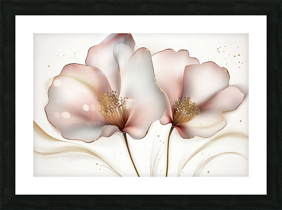 FLORAL 36 Picture Frame print