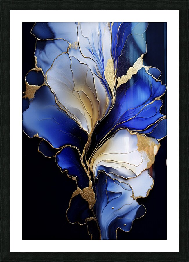 FLORAL 38 Picture Frame print