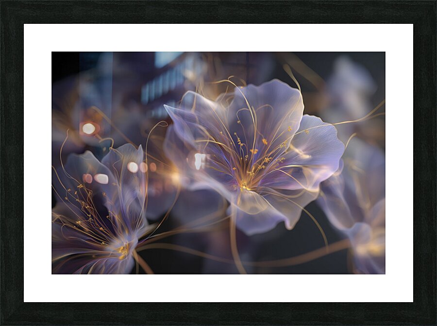 FLORAL 40 Picture Frame print