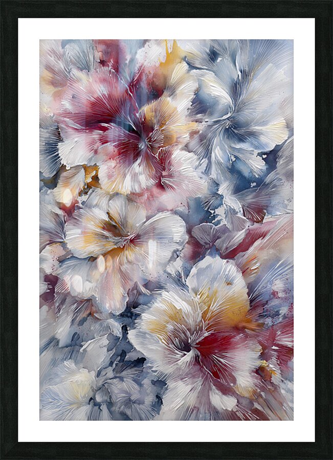 FLORAL 49 Picture Frame print