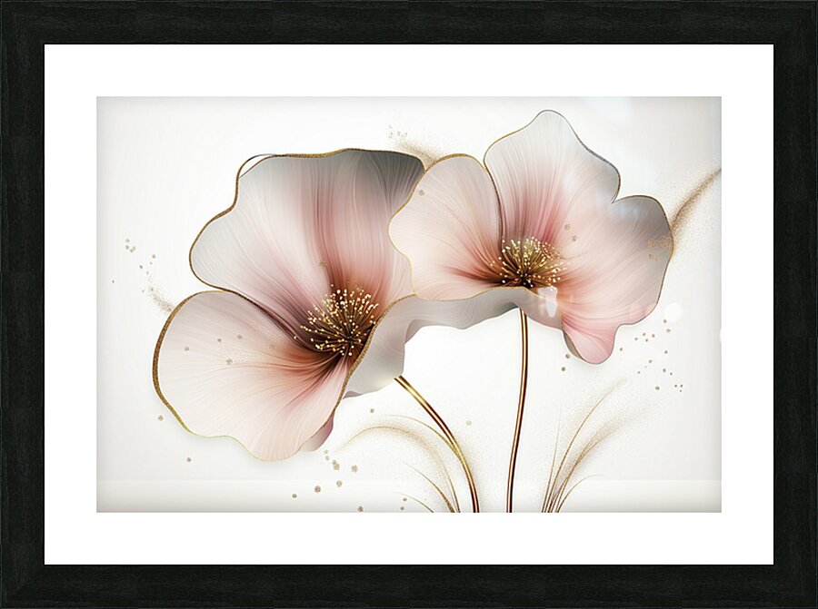FLORAL 55 Picture Frame print
