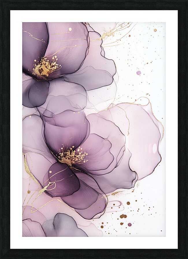 FLORAL 64 Picture Frame print