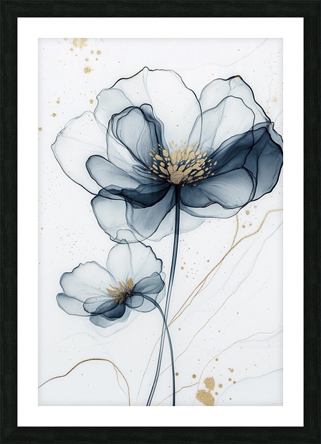FLORAL 66 Picture Frame print