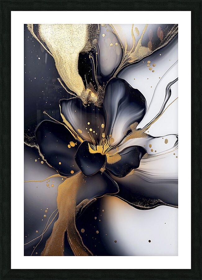 FLORAL 69 Picture Frame print