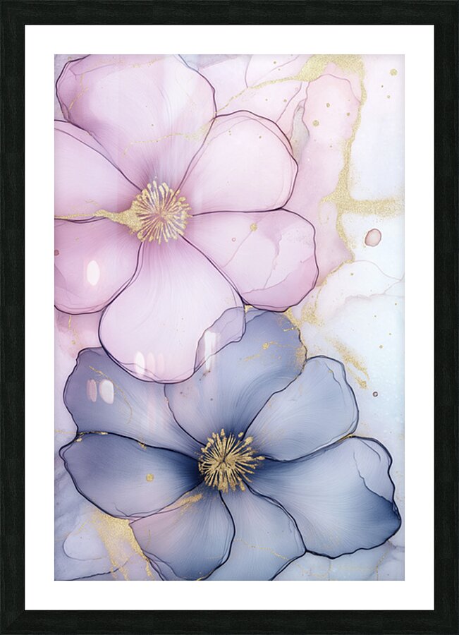 FLORAL 71 Picture Frame print
