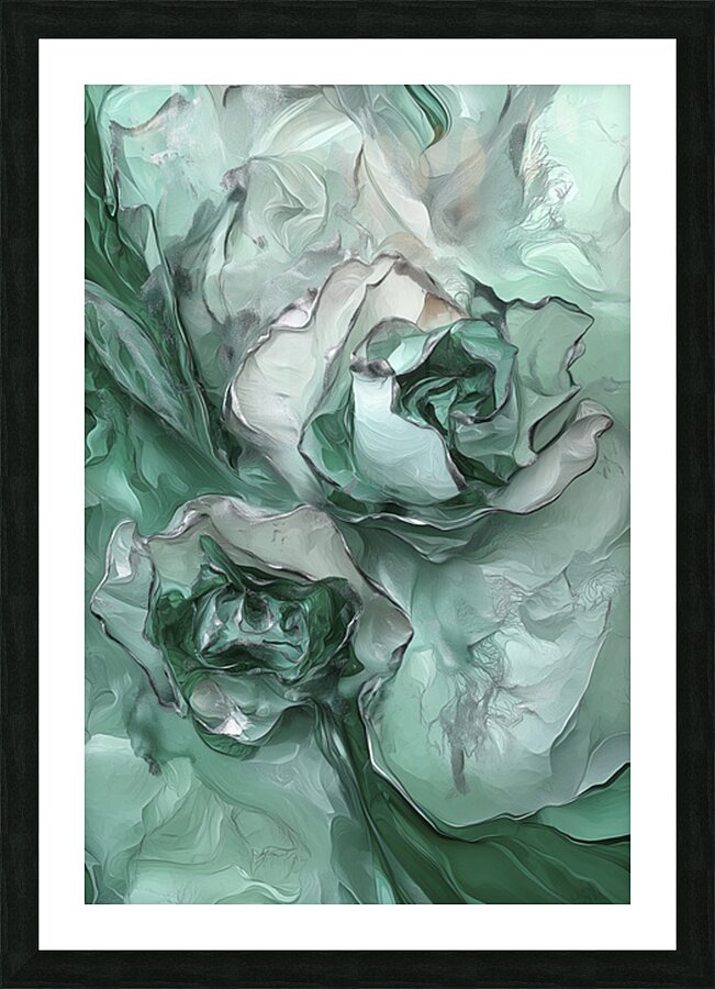 FLORAL 74 Picture Frame print