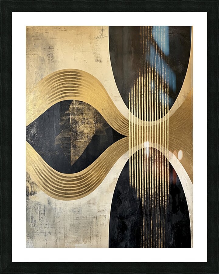 GEOMETRIC 4 Picture Frame print