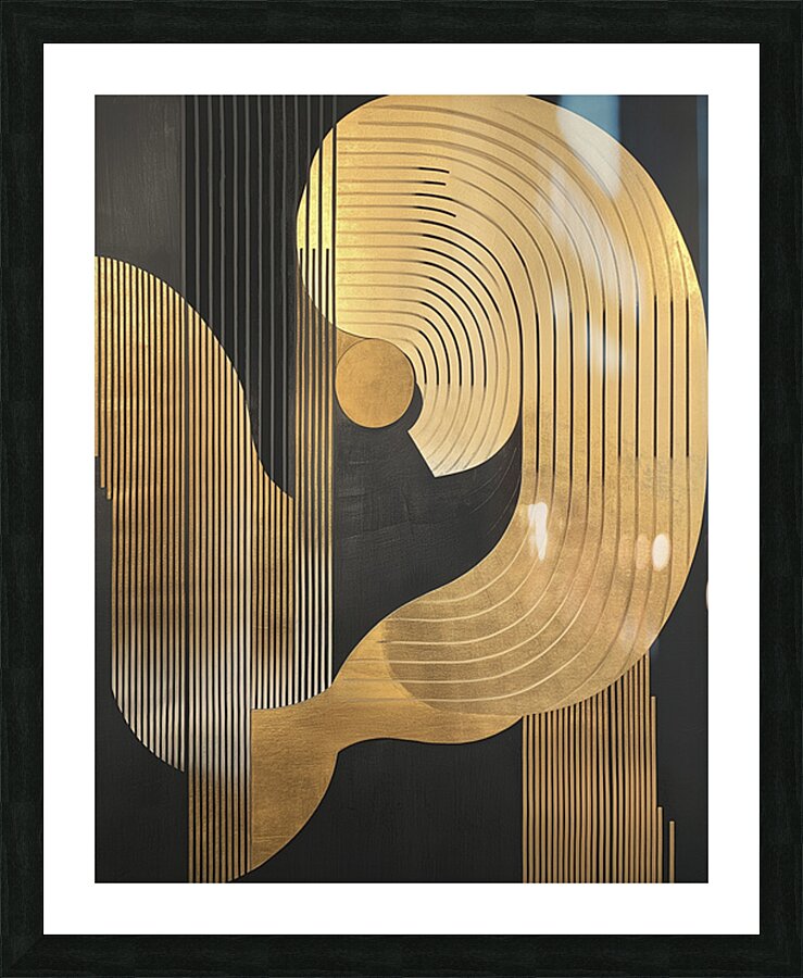 GEOMETRIC 5 Picture Frame print