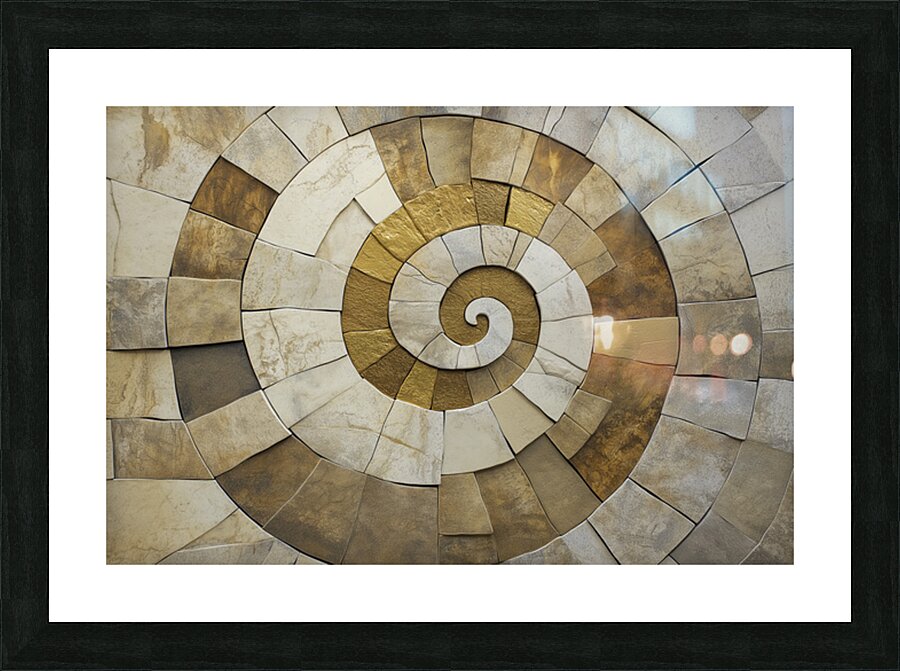 GEOMETRIC 10 Picture Frame print