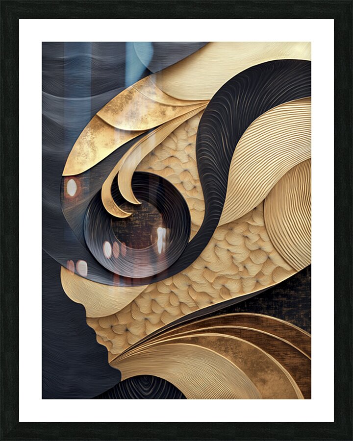 GEOMETRIC 12 Picture Frame print