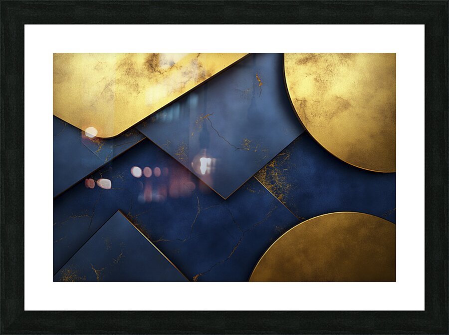 GEOMETRIC 14 Picture Frame print