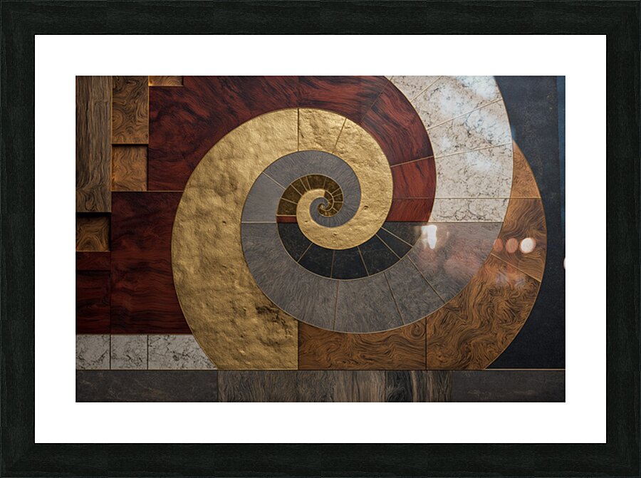 GEOMETRIC 20 Picture Frame print