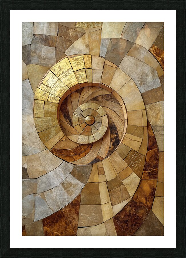 GEOMETRIC 25 Picture Frame print