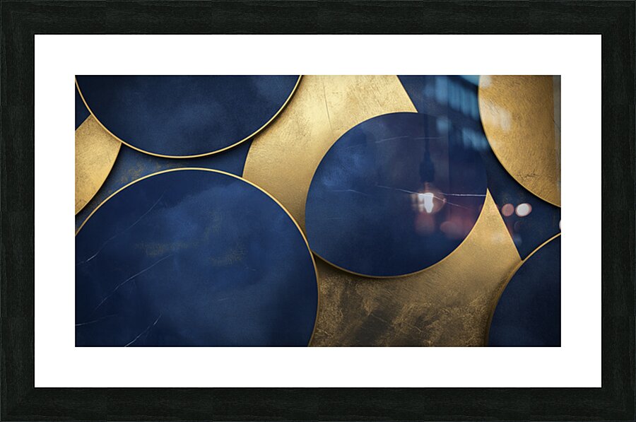 GEOMETRIC 27 Picture Frame print