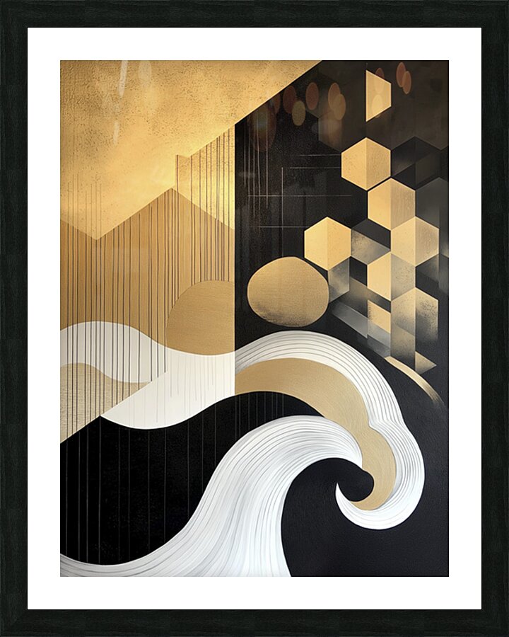 GEOMETRIC 28 Picture Frame print