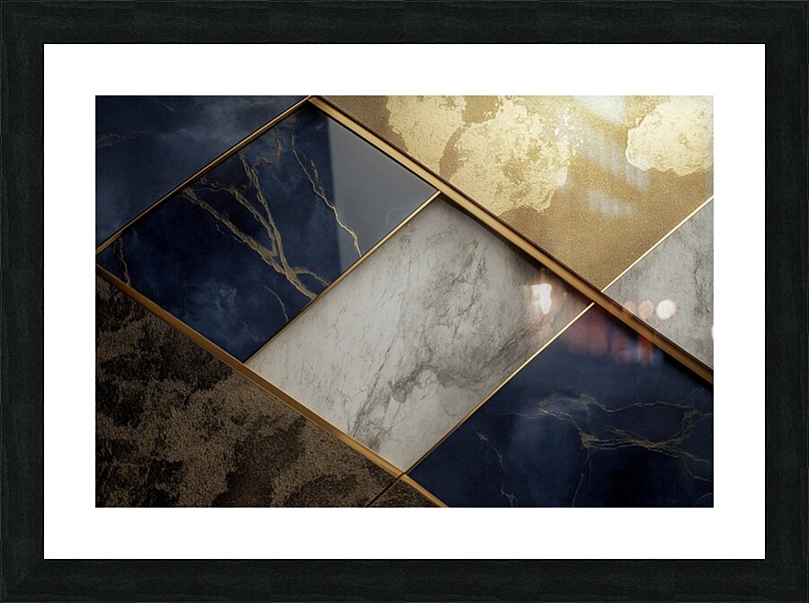 GEOMETRIC 31 Picture Frame print