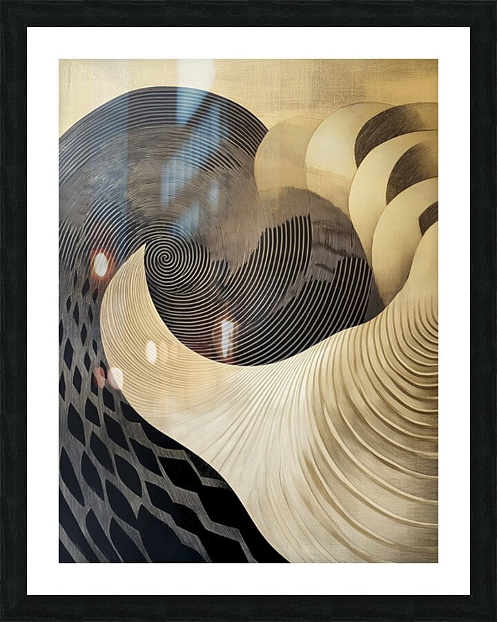 GEOMETRIC 33 Picture Frame print